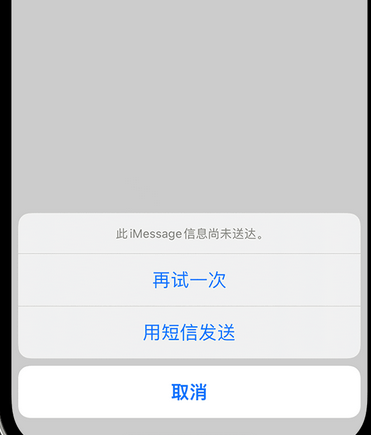 青冈apple维修iPhone上无法正常发送iMessage信息