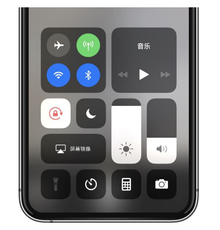 青冈苹果14维修店分享iPhone 14手电筒按键灰了怎么办 