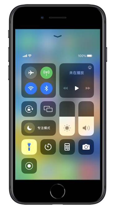 青冈苹果14维修分享苹果iPhone 14 Pro手电筒开启方法 